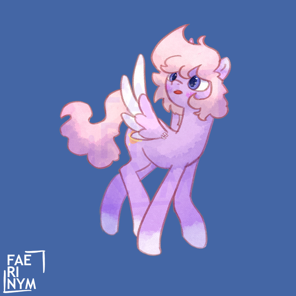 Size: 1000x1000 | Tagged: safe, artist:faerinym, derpibooru import, oc, oc:stargazer, pony, artfight, image, jpeg, simple background, solo