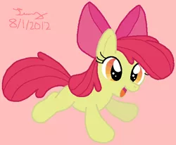 Size: 555x457 | Tagged: safe, artist:heartinarosebud, derpibooru import, apple bloom, earth pony, pony, adorabloom, cute, female, filly, image, png, solo