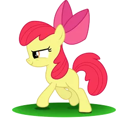 Size: 3000x2809 | Tagged: safe, artist:iscord, derpibooru import, apple bloom, earth pony, pony, flight to the finish, female, filly, image, png, solo