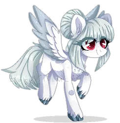 Size: 459x469 | Tagged: safe, artist:darkjillmlp123, derpibooru import, oc, oc:cleo, pegasus, pony, female, image, mare, png, simple background, solo, transparent background