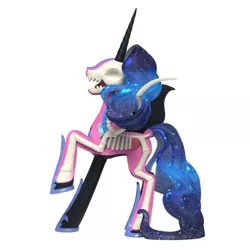 Size: 800x800 | Tagged: safe, derpibooru import, nightmare moon, alicorn, pony, bone, dissectibles, figure, image, jpeg, merchandise, skeleton, solo, toy