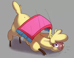 Size: 1410x1095 | Tagged: safe, artist:hitsuji, derpibooru import, alpaca, them's fightin' herds, blanket, community related, image, one eye closed, paprika (tfh), png, solo