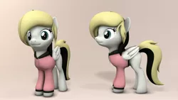 Size: 1920x1080 | Tagged: safe, artist:whiteskypony, derpibooru import, oc, oc:whiteout, pegasus, pony, 3d, clothes, female, hoodie, image, jpeg, mare, solo