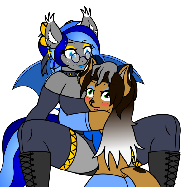 Size: 3000x3000 | Tagged: safe, artist:thunderboltx33, derpibooru import, oc, oc:lightning glare, unofficial characters only, anthro, bat pony, bat pony oc, bat wings, beauty mark, big breasts, blushing, breasts, clothes, collar, ear piercing, earring, eyeshadow, furry, furry oc, image, jewelry, knee-high boots, lip piercing, lipstick, makeup, piercing, png, simple background, smiling, socks, spiked collar, spreading, spread legs, thigh highs, transparent background, wings