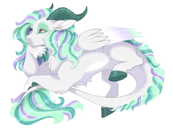 Size: 3900x2900 | Tagged: safe, artist:gigason, derpibooru import, oc, oc:hermes, draconequus, hybrid, image, interspecies offspring, male, offspring, parent:discord, parent:princess celestia, parents:dislestia, png, simple background, solo, transparent background