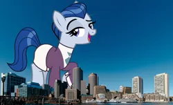 Size: 2500x1519 | Tagged: safe, artist:cheezedoodle96, derpibooru import, ever essence, earth pony, pony, boston, female, giant pony, giant/macro earth pony, giantess, highrise ponies, image, irl, macro, mare, massachusetts, mega giant, photo, png, ponies in real life