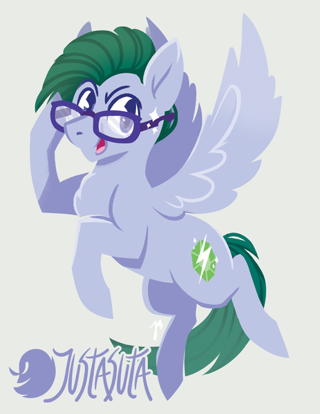 Size: 695x900 | Tagged: safe, artist:justasuta, derpibooru import, oc, unofficial characters only, pegasus, pony, image, png, solo