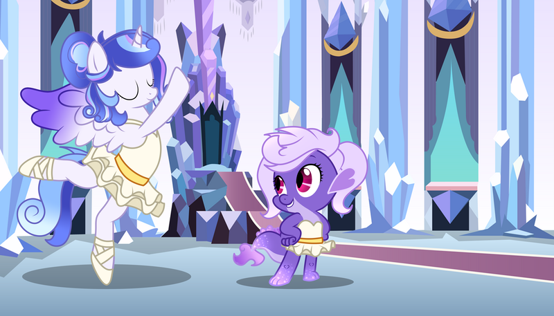 Size: 7000x4000 | Tagged: safe, artist:glistelle, derpibooru import, oc, oc:astral, oc:crystelle harmony glam, alicorn, dragon, alicorn oc, alternate hairstyle, arabesque, ballerina, ballerinas, ballet, ballet slippers, barefoot, clothes, crystal empire, cute, dancing, dragon oc, en pointe, eyes closed, feet, hand on hip, horn, image, ocbetes, one arm raised, one leg out, on one hoof, png, pose, smiling, tutu, tutus, tututiful, wings