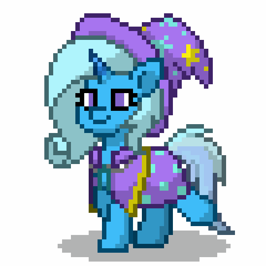 2527860 safe, derpibooru import, trixie, pony, pony town, animated