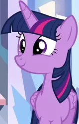 Size: 585x918 | Tagged: safe, derpibooru import, screencap, twilight sparkle, twilight sparkle (alicorn), alicorn, pony, season 6, the times they are a changeling, cropped, female, image, mare, png, solo