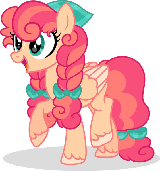 Size: 1600x1705 | Tagged: safe, artist:kojibiose, derpibooru import, oc, oc:peach blossom, earth pony, pony, female, image, magical lesbian spawn, mare, offspring, parent:pear butter, parent:posey shy, png, simple background, solo, transparent background