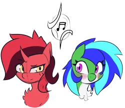 Size: 2055x1772 | Tagged: safe, artist:pure red, derpibooru import, oc, earth pony, unicorn, image, png