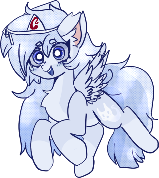 Size: 871x977 | Tagged: safe, artist:ube, artist:ubebreb, derpibooru import, oc, oc:spooky wooky, unofficial characters only, ghost, ghost pony, pegasus, pony, undead, ashes town, doodle, fluffy, headband, image, png, simple background, transparent background