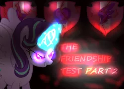 Size: 1224x880 | Tagged: artist needed, source needed, semi-grimdark, derpibooru import, starlight glimmer, alicorn, pony, fanfic:the friendship test, alicornified, black background, cutie mark, evil grin, evil starlight, exploitable meme, fan made, fanfiction idea, glowing eyes, glowing horn, grin, horn, i want to see a fanfic of this, idea, image, implied cmc, implied murder, lighting, make it happen, meme, no source available, oh no, part 2, png, possible sequel, race swap, sequel, shading, simple background, slasher smile, smiling, starlicorn, starlight glimmer is overpowered, the cmc's cutie marks, this will not end well, what could have been, what if, xk-class end-of-the-world scenario