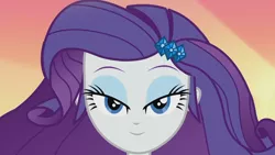 Size: 3410x1920 | Tagged: safe, derpibooru import, screencap, rarity, equestria girls, equestria girls series, the other side, female, hairpin, image, jpeg, smiling, solo
