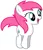 Size: 363x423 | Tagged: safe, artist:kammythepanic, derpibooru import, truly, earth pony, pony, female, filly, g1 to g4, g4, generation leap, image, jumping, open mouth, open smile, png, simple background, smiling, solo, white background