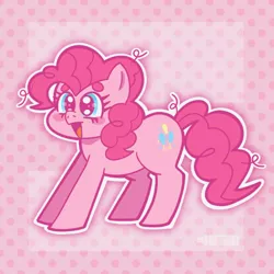 Size: 800x800 | Tagged: safe, artist:cosmiccrayons, derpibooru import, pinkie pie, earth pony, cute, image, png