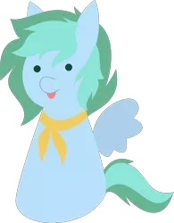 Size: 3629x4657 | Tagged: safe, artist:samsailz, derpibooru import, oc, oc:sailz, pegasus, :p, commission, cute, image, lineless, neckerchief, png, tongue out, ych example, ych result, your character here