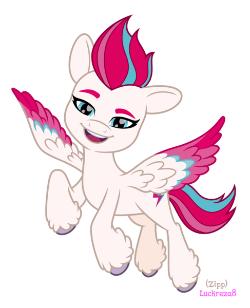 Size: 2000x2465 | Tagged: safe, artist:luckreza8, derpibooru import, zipp storm, pegasus, pony, .svg available, female, g5, happy, image, mare, png, simple background, transparent background, vector