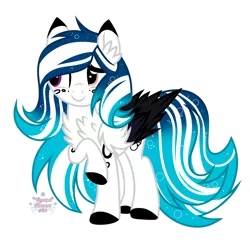 Size: 1024x1024 | Tagged: safe, artist:ziggyrocks6600, derpibooru import, oc, oc:marie pixel, unofficial characters only, pegasus, pony, chest fluff, colored hooves, female, image, mare, png, raised hoof, simple background, smiling, solo, transparent background