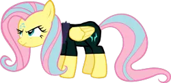 Size: 1280x625 | Tagged: safe, artist:benpictures1, derpibooru import, fluttershy, pegasus, pony, comic:the storm kingdom, my little pony: the movie, badass, bodysuit, clothes, command 6, commander fluttershy, crystal of light, female, flutterbadass, image, inkscape, mare, png, solo, vector