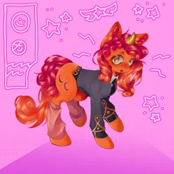 Size: 1000x1000 | Tagged: safe, derpibooru import, oc, oc:burnside fervor, pony, unicorn, equestria at war mod, clothes, curly hair, image, leg warmers, military, military uniform, png, solo, uniform, warm colors