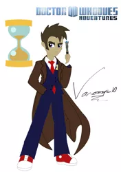 Size: 1280x1816 | Tagged: safe, artist:reg-d-fanfiction, artist:vanossfan10, derpibooru import, doctor whooves, time turner, equestria girls, clothes, converse, cutie mark, doctor who, doctor whooves adventures, image, jpeg, logo, shoes, sonic screwdriver, timelord