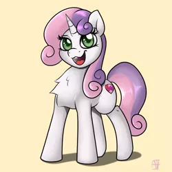 Size: 1850x1850 | Tagged: safe, artist:naen, derpibooru import, sweetie belle, pony, unicorn, female, image, mare, older, older sweetie belle, png, solo