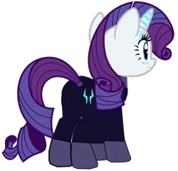 Size: 1280x1229 | Tagged: safe, artist:benpictures1, derpibooru import, rarity, pony, unicorn, comic:the storm kingdom, my little pony: the movie, bodysuit, clothes, command 6, commander rarity, crystal of light, female, image, inkscape, mare, png, solo, vector