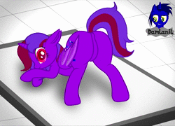 Size: 1500x1080 | Tagged: suggestive, alternate version, artist:damlanil, derpibooru import, oc, oc:violet rose ze vampony, alicorn, bat pony, bat pony alicorn, goo, latex pony, original species, pony, animated, bat wings, bdsm, bondage, boots, bound wings, butt, close-up, clothes, collar, commission, cute, ear fluff, encasement, face down ass up, featureless crotch, female, floppy ears, gas mask, happy, horn, image, latex, latex boots, living latex, looking at you, mare, mask, mind control, muffled moaning, null, restrained, rubber, rubber drone, rubber suit, shiny, shiny mane, shivering, shoes, show accurate, slime, socks, solo, symbiote, thigh highs, transformation, vector, webm, wings