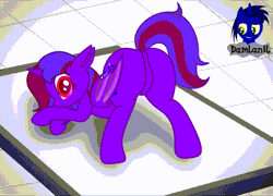 Size: 1500x1080 | Tagged: suggestive, artist:damlanil, derpibooru import, oc, oc:violet rose ze vampony, alicorn, bat pony, bat pony alicorn, goo, latex pony, original species, pony, animated, bat wings, bdsm, bondage, boots, bound wings, butt, close-up, clothes, collar, commission, cute, ear fluff, encasement, face down ass up, female, gas mask, gif, happy, horn, image, latex, latex boots, living latex, looking at you, mare, mask, mind control, null, restrained, rubber, rubber drone, rubber suit, shiny, shiny mane, shivering, shoes, show accurate, slime, socks, solo, symbiote, thigh highs, transformation, vector, wings
