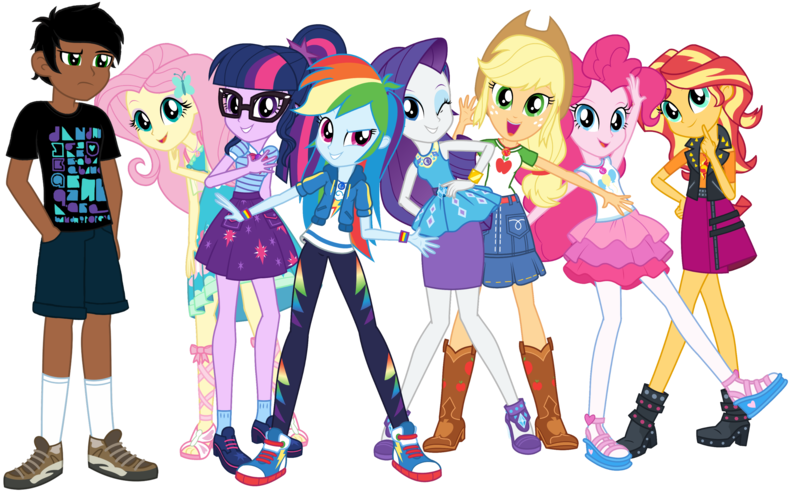 Size: 3066x1881 | Tagged: safe, artist:edy_january, derpibooru import, edit, official, part of a set, vector edit, applejack, fluttershy, pinkie pie, rainbow dash, rarity, sci-twi, sunset shimmer, twilight sparkle, oc, oc:edy january, equestria girls, equestria girls series, geode of empathy, geode of fauna, geode of shielding, geode of super speed, geode of super strength, geode of telekinesis, group, image, magical geodes, mane8, png, vector