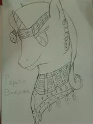 Size: 3456x4608 | Tagged: safe, artist:crainn, derpibooru import, rarity, pony, unicorn, byzantine, byzantine empire, byzantines, greek, history, image, jewelry, jpeg, monochrome, solo, traditional art