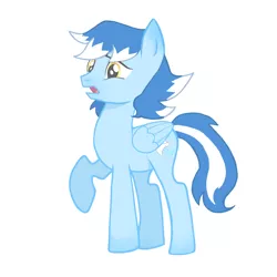 Size: 1760x1760 | Tagged: safe, derpibooru import, oc, oc:seaice, unofficial characters only, pegasus, pony, frown, hun, image, male, pegasus oc, png, simple background, solo, white background, wings