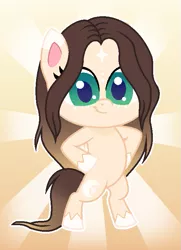 Size: 547x755 | Tagged: safe, artist:cindydreamlight, derpibooru import, oc, oc:cindy, pegasus, pony, my little pony: pony life, bipedal, female, image, looking at you, mare, png, pony life accurate, show accurate, solo
