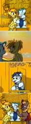 Size: 800x3171 | Tagged: safe, artist:captainhoers, derpibooru import, soarin', spitfire, oc, oc:harvest ember, oc:seafire, kirin, pegasus, pony, firestarter spitfire, beach, beach chair, beard, clothes, comic, crying, dialogue, drink, facial hair, female, ferris bueller's day off, image, kirin oc, male, mare, movie quote, oc x oc, one-piece swimsuit, png, shipping, siblings, side hug, sisters, soarinfire, stallion, straight, sunglasses, swimming trunks, swimsuit, tears of joy, whistle, whistle necklace