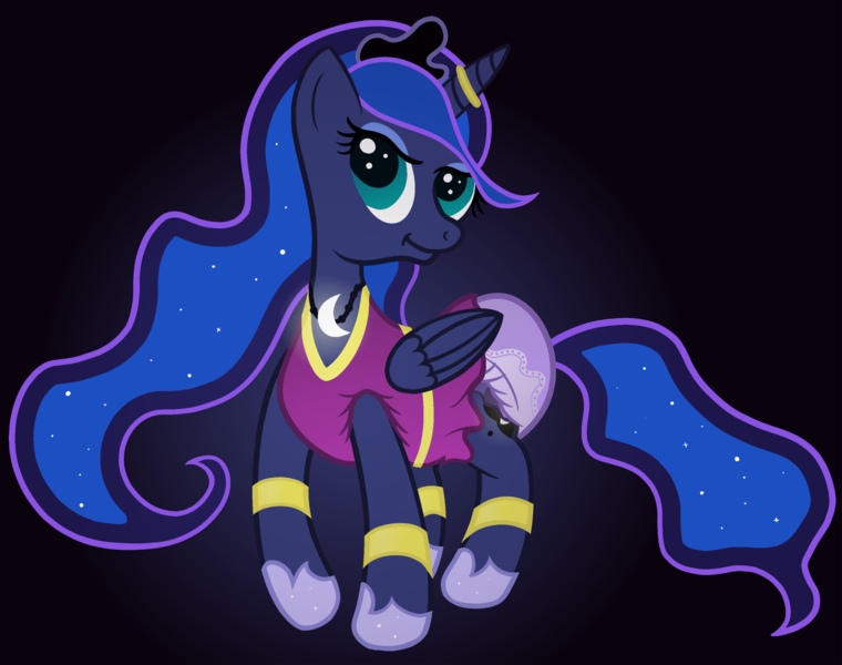 Size: 2600x2053 | Tagged: suggestive, artist:sweetielover, derpibooru import, princess luna, alicorn, pony, bracelet, bright, clothes, diaper, diaper fetish, dress, female, fetish, high res, image, jewelry, necklace, png, ring, simple background, solo