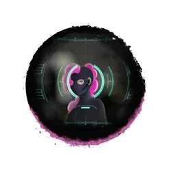 Size: 1280x1280 | Tagged: safe, artist:nocturnefrost, derpibooru import, pinkie pie, human, alternate hairstyle, balaclava, earpiece, female, humanized, image, pinkie spy, png, simple background, solo, spy suit, transparent background
