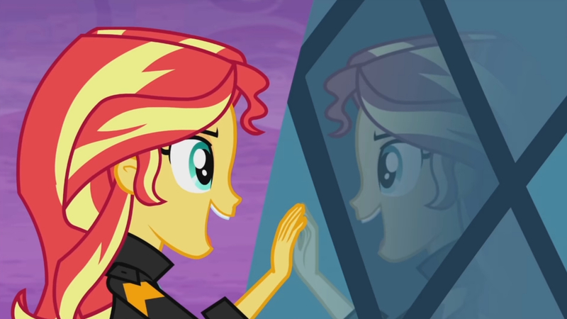 Size: 3410x1920 | Tagged: safe, derpibooru import, screencap, sunset shimmer, equestria girls, my past is not today, rainbow rocks, canterlot high, clothes, female, high res, image, jacket, jpeg, leather, leather jacket, open mouth, solo