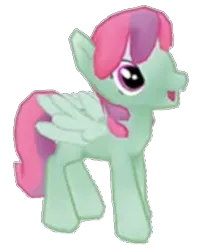 Size: 407x498 | Tagged: safe, artist:pagiepoppie12345, derpibooru import, banana bliss, pegasus, pony, female, game, gameloft, image, mare, png, simple background, smiling, transparent background, wings