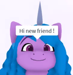 Size: 250x257 | Tagged: safe, derpibooru import, izzy moonbow, unicorn, my little pony: a new generation, g5, hi new friend, image, png, roblox