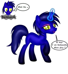 Size: 3840x4154 | Tagged: safe, artist:damlanil, derpibooru import, oc, oc:damlanil, pony, unicorn, breaking the fourth wall, comic, cute, female, horn, image, looking at you, mare, png, rule 63, show accurate, simple background, solo, talking to viewer, text, transparent background, vector