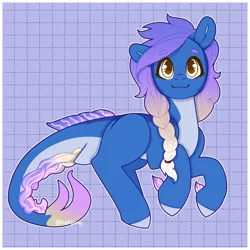 Size: 2000x2000 | Tagged: safe, artist:liefsong, derpibooru import, oc, oc:atiola, unofficial characters only, merpony, commission, cute, fish tail, image, png, simple background, wingding eyes, your character here