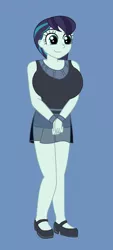 Size: 576x1280 | Tagged: suggestive, derpibooru import, coloratura, equestria girls, big breasts, breasts, busty coloratura, clothes, cute, dress, female, huge breasts, image, impossibly large breasts, jpeg, rarabetes, shoes, smiling, solo