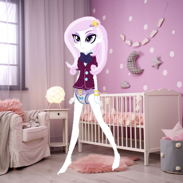 Size: 2560x2560 | Tagged: suggestive, artist:dragonrider333, derpibooru import, fleur-de-lis, equestria girls, 1000 years in photoshop, clothes, crystal prep academy uniform, diaper, diaper fetish, fetish, image, jpeg, pullup (diaper), school uniform