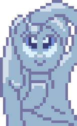 Size: 162x264 | Tagged: safe, artist:nitobit, derpibooru import, oc, oc:tremble, unofficial characters only, goo, goo pony, original species, pony, animated, cute, derpibooru exclusive, dripping, female, gif, happy, image, pixel art, simple background, solo, transparent background