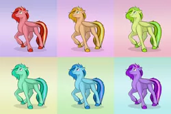 Size: 1200x800 | Tagged: safe, artist:foxenawolf, derpibooru import, oc, oc:spotlight (goldfur), unofficial characters only, alicorn, pony, fanfic:off the mark, fanfic art, image, parent:oc:mark wells, parent:trixie, parents:markxie, png, solo