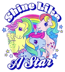 Size: 900x1000 | Tagged: safe, derpibooru import, official, moonstone, parasol (g1), skydancer, earth pony, pegasus, pony, unicorn, design, female, g1, image, mare, merchandise, png, shirt design, simple background, text, transparent background, trio