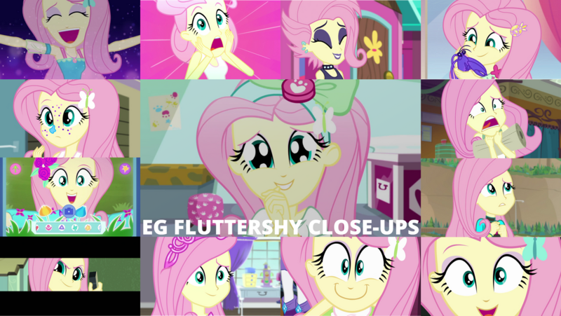 Size: 1280x721 | Tagged: safe, derpibooru import, edit, edited screencap, editor:quoterific, screencap, fluttershy, rarity, a little birdie told me, costume conundrum, epic fails (equestria girls), eqg summertime shorts, equestria girls, equestria girls (movie), equestria girls series, festival filters, fluttershy's butterflies, forgotten friendship, i'm on a yacht, legend of everfree, pet project, rainbow rocks, so much more to me, the road less scheduled, the road less scheduled: fluttershy, spoiler:eqg series (season 2), chalkboard, close-up, costume conundrum: rarity, cute, eyes closed, female, flutterpunk, fluttershy's butterflies: rainbow dash, geode of fauna, hairpin, image, jewelry, magical geodes, necklace, open mouth, png, scared, screaming, shyabetes, smiling, solo