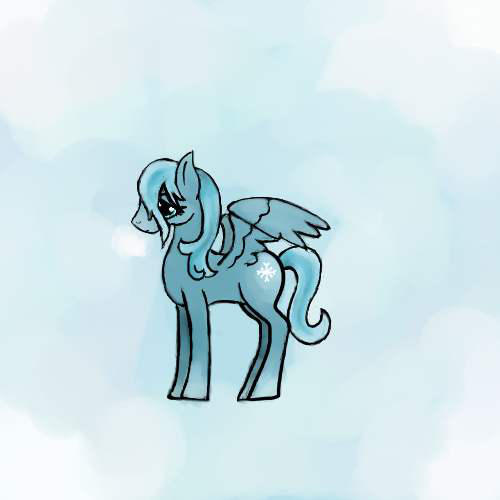 Size: 500x500 | Tagged: safe, artist:mdragonflame, derpibooru import, oc, unofficial characters only, pegasus, pony, eyelashes, female, image, jpeg, mare, pegasus oc, solo, wings